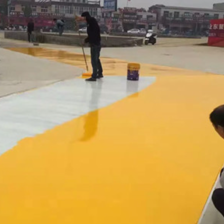 泰安彩色路面喷涂翻新的使用寿命多长